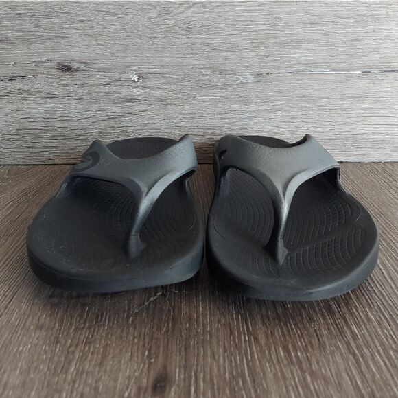 OOFOS OORIGINAL SPORT SANDAL - GRAPHITE - Women's 12 / Men's 10 - Picture 2 of 9